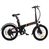 vélo électrique kukirin V2 : 250W | 270WH | 45 km | Freins à disque | Noir